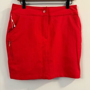 Women’s new Antigua Red athletic skort size 4